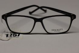 A pair of as new Hackett Bespoke HEB217 glasses frames.