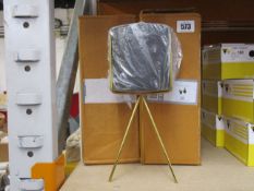 Five boxed as new Present Time Pedestal Plant Pot Sets in black and clay brown.