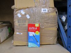 A quantity of packs of 12 Bercol colour fine markers (New Design).