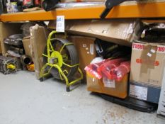 A large quantity of miscellaneous, mainly industrial related items.