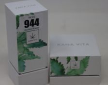 A Kana Vita CBD Balm (50ml) and a Kana Vita CBD Lotion (50ml), both boxed as new.