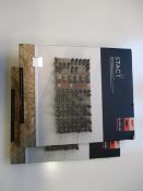 Two boxed as new Stact L-Type Modular Wine Walls.