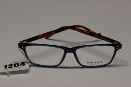 A pair of as new Hackett Bespoke HEB217 glasses frames.