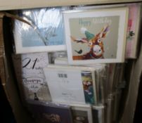 A large quantity of as new assorted Ling Design greetings cards.