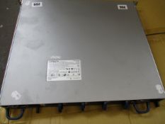 A pre-owned Arista DCS-7050S-52 52 Port Ethernet Switch (Untested, sold as seen).