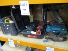 A quantity of miscellaneous pre-owned hand tools to include a DeWalt DCF880 Impact Wrench (Body