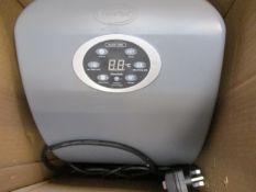 A pre-owned Cleverspa black label pump and heating system (Not tested).
