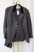 A lady's pre-owned Aquascutum four piece set comprising of jacket, waistcoat, trousers and skirt (