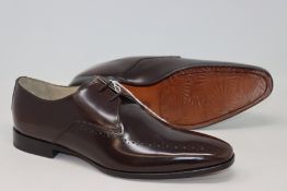 A pair of Sweeney London brown leather shoes (UK7 - No box).