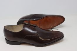 A pair of Sweeney London brown leather shoes (UK 10 - No box).