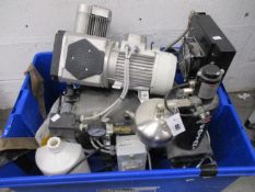 A pre-owned Single-PH Compressor AC100 with an Asynchronous Motor GR Testata 1CIL (Some minor