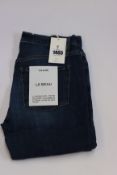 A pair of as new Frame Le Beau jeans in Burnside (Size 27).