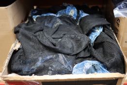 A large quantity of as new Jaded London Lace Blouse With Denim Trip & Tie Front.