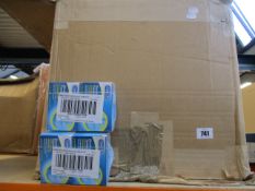 A large quantity of Careplus decongestant and allergy tablets.