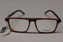 A pair of as new Hackett Bespoke HEB236 glasses frames.