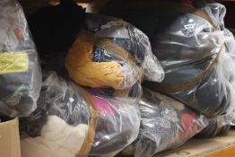 A quantity of clothing and related items.