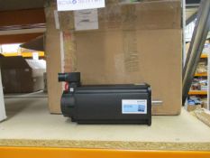 A boxed Rexroth MSK061C-0600-NN-M1-UG1-NNNN Synchronous Servo Motor.