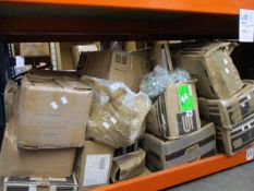 A large quantity of miscellaneous nuts, bolts and related.