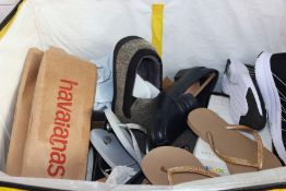 A quantity of as new footwear (Mainly unboxed) to include Scruffs, Ecco, Burton, Crocs, Toms,