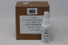 Eight boxes of seven Lovisa Europe after piercing solutions (60ml).