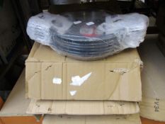 Eighteen professional paella pans, 30cm.