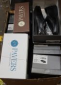 Twelve pairs of assorted as new Pavers footwear.