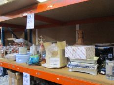 A quantity of assorted decorative ceramics and glasswares to include a part fine china dinner