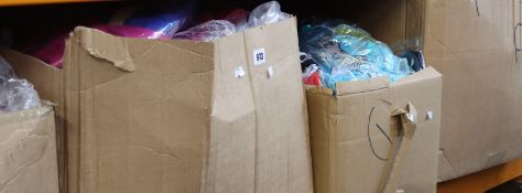 A quantity of as new clothing and related items.