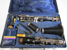 A pre-owned Buffet-Crampon clarinet.