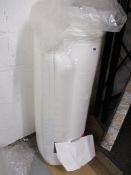 An as new 3 Zone Double to fit 135cm wide bed rolled mattress.