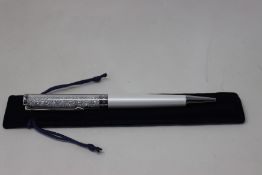 Five Swarovski crystalline ball point pens (RRP £22).
