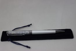 Five Swarovski crystalline ball point pens (RRP £22).