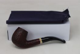 An as new Savinelli 1876 New Oscar Brownblast 6mm pipe.