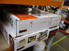 Two boxed Black and Decker Workmate 825 Plus.