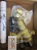 One boxed as new Resideo Class 4 Backflow Preventer RPZ valve (Model: BA295S).