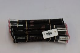 Twenty as new Lamkin Sonar undersize-plus golf club grips in black/pink.
