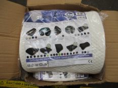 Eight as new MediPaq Orthopedic Memory Foam Lumbar Support Cushions.