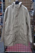 Four men's as new Ben Sherman Four Pocket Hooded jacket, 2 x 2XL, 1 x M, 1 x XL (0062387).