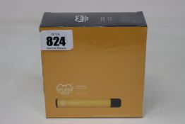 One box of ten Puff Plus Peach Ice 800 Puff Disposable Puff Bars (Over 18s only).