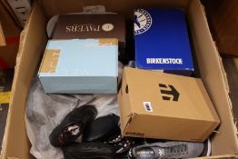 A quantity of as new footwear to include Superga, Pavers, Zara, Converse, Birkenstock and Etnies (