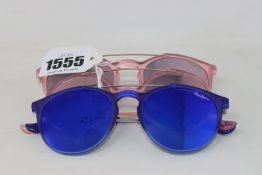 Two pairs of Pepe Jeans Ansley sunglasses and a pair of Ibis sunglasses (No cases).