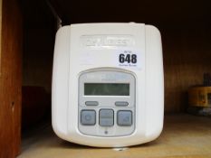 A pre-owned DeVilbiss SleepCube Standard (Fixed-pressure CPAP machine).