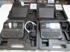 Two Brother P-Touch D600 label makers.