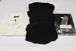 One pre-owned Hatch maternity black blazer size 2. One as new Noppies maternity black pants size