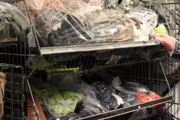 A quantity of as new clothing and related items.