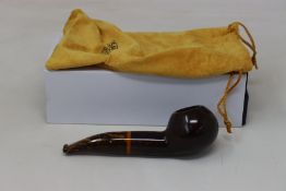 An as new Savinelli 1876 Tigre Smooth dark brown 6mm pipe (RRP €99).