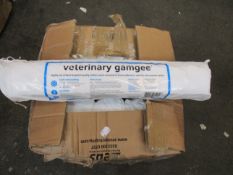 A quantity of boxed as new Robinson Veterinary Gamgee padded leg supports (Approximately 22).