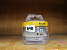 Three as new DeWalt Extreme Metal Carbide Hole Saws (DT8352 76mm, DT8353 83mm and DT8354 89mm).