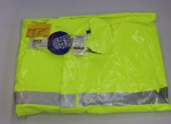 An as new FR Dritex S43Q Saturn fluorescent coat (XL -RRP $283).