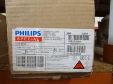 A quantity of boxed as new Philips TUV Germicidal tube lights (30 watt) (Approximately 22).